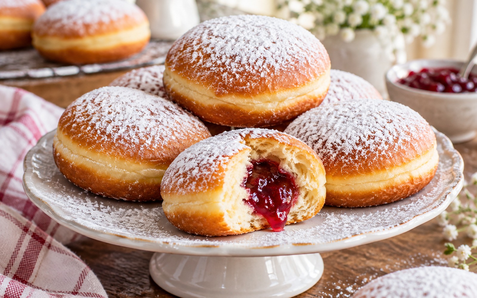 Berliner – selbstgemacht aus dem Thermomix