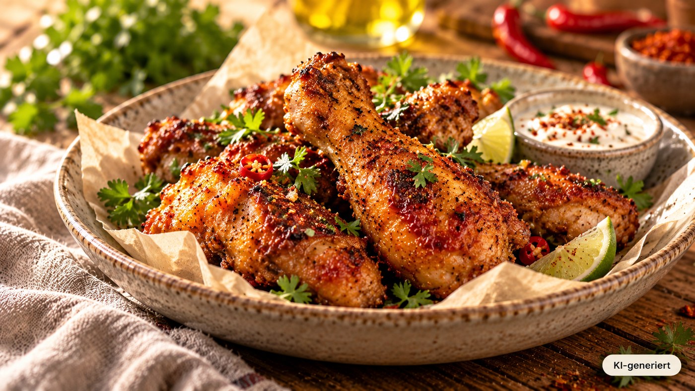 Hähnchenteile Hot & Spicy
