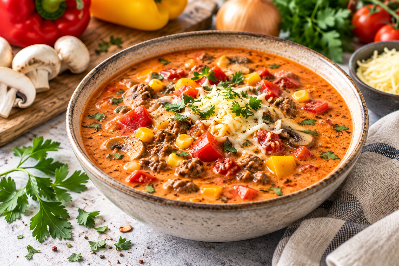 Pizzasuppe