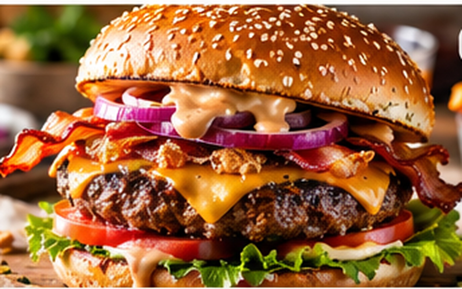 Saftige Burger