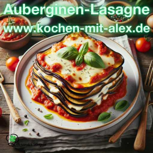 Eine köstliche, kohlenhydratarme Alternative zur traditionellen Lasagne, zubereitet mit frischen Zutaten und dem Thermomix.
