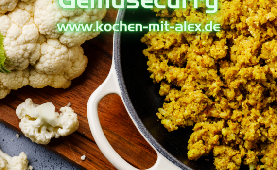 Blumenkohlreis mit Gemüsecurry