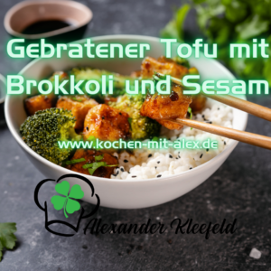 Genießen Sie ein nährstoffreiches und schmackhaftes Mittagessen mit unserem Rezept für gebratenen Tofu mit Brokkoli und Sesam. Dieses einfache Gericht ist perfekt für alle, die eine gesunde und sättigende Mahlzeit suchen. Der Tofu wird mit einer Mischung aus Sojasauce, Sesamöl und Ingwer mariniert und dann zusammen mit gedämpftem Brokkoli angebraten. Das Ergebnis ist eine köstliche Kombination aus knusprigem Tofu und knackigem Brokkoli, abgerundet mit Sesamsamen. Ein ideales Rezept für eine proteinreiche, vegetarische Mahlzeit.