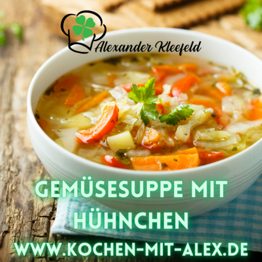 Eine herzhafte und wärmende Suppe, ideal für das Mittagessen. Die Zubereitung im Thermomix macht es besonders einfach, eine nahrhafte Mahlzeit mit frischen Zutaten zu kreieren.
