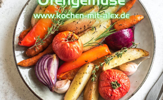 Hähnchenbrust mit Ofengemüse