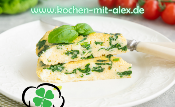 Das Spinat-Feta-Omelett ist ein schnelles, nahrhaftes und leckeres Frühstück, das sich perfekt für eine Low Carb-Diät eignet. Die Kombination aus Ei, Spinat und Feta bietet eine ausgezeichnete Balance aus Protein