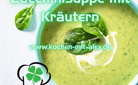 Zusammenfassung: Kreieren Sie ein einfaches und wohltuendes Abendessen mit unserer Zucchinisuppe, verfeinert mit frischen Kräutern. Diese leichte und cremige Suppe ist schnell zubereitet und ideal für eine gesunde und wärmende Mahlzeit. Frische Zucchini, kombiniert mit aromatischen Kräutern und einer sanften Sahnenote, ergeben eine perfekte Suppe für jeden Anlass. Diese Suppe ist nicht nur köstlich und sättigend, sondern auch Low Carb-freundlich und somit perfekt für eine bewusste Ernährung.